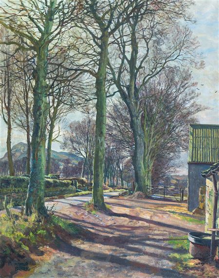 The Leys, Hallyburton, Angus by James McIntosh Patrick‏