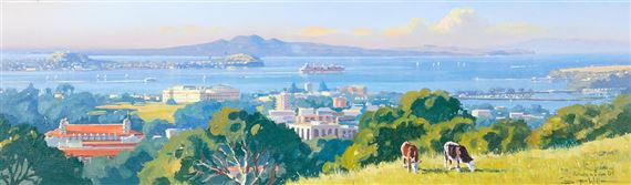Untitled – View of Rangitoto by Simon Williams, 2009