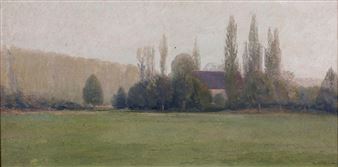 La ferme - Adolpe Giraldon