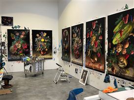 Christian Rex Van Minnen Gets Under Your Skin @ Robischon Gallery