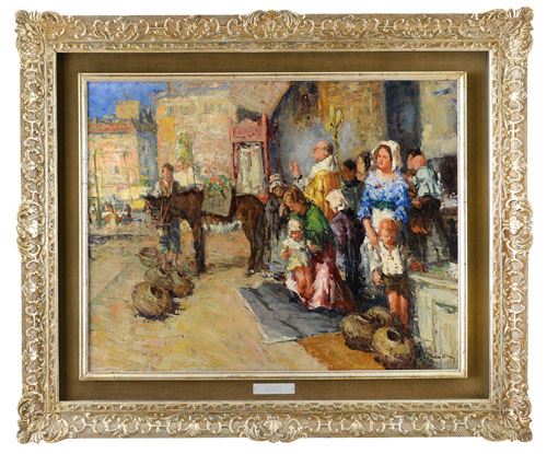 La benedizione by Mariano Pajetta