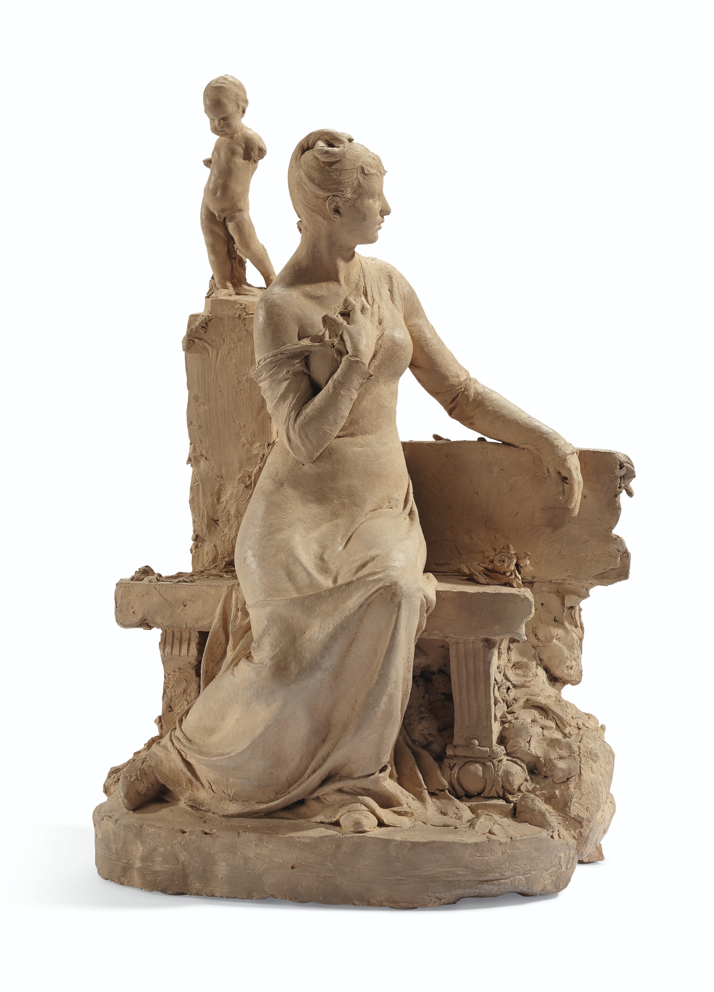 Théodore Riviere | Study For Allegorical Figure | MutualArt