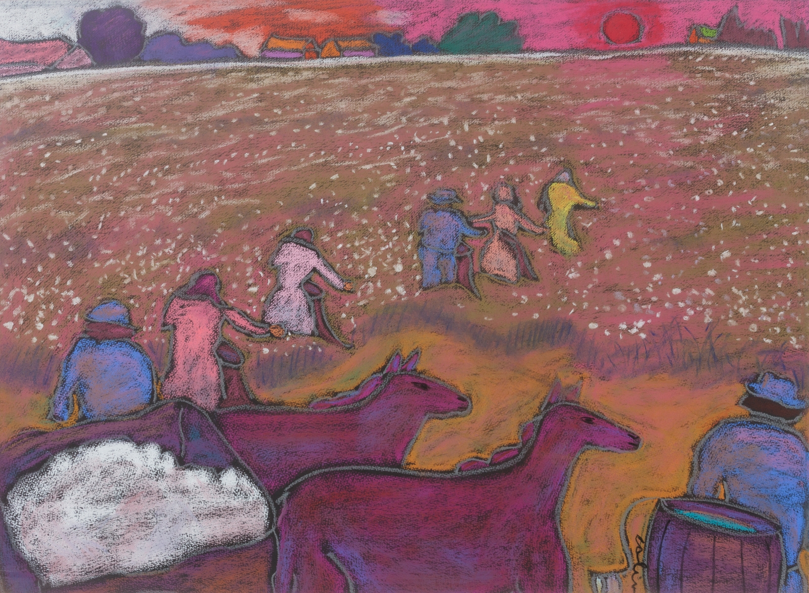 George Colin | Cotton Pickers | MutualArt