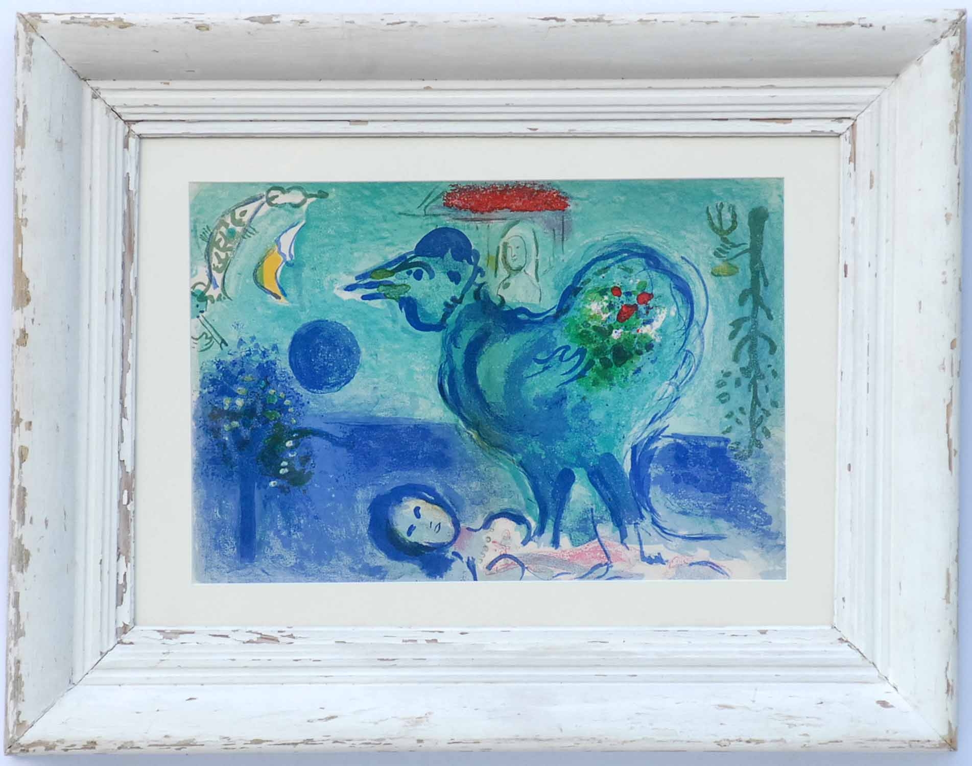 Paysage au Coq by Marc Chagall, 1958