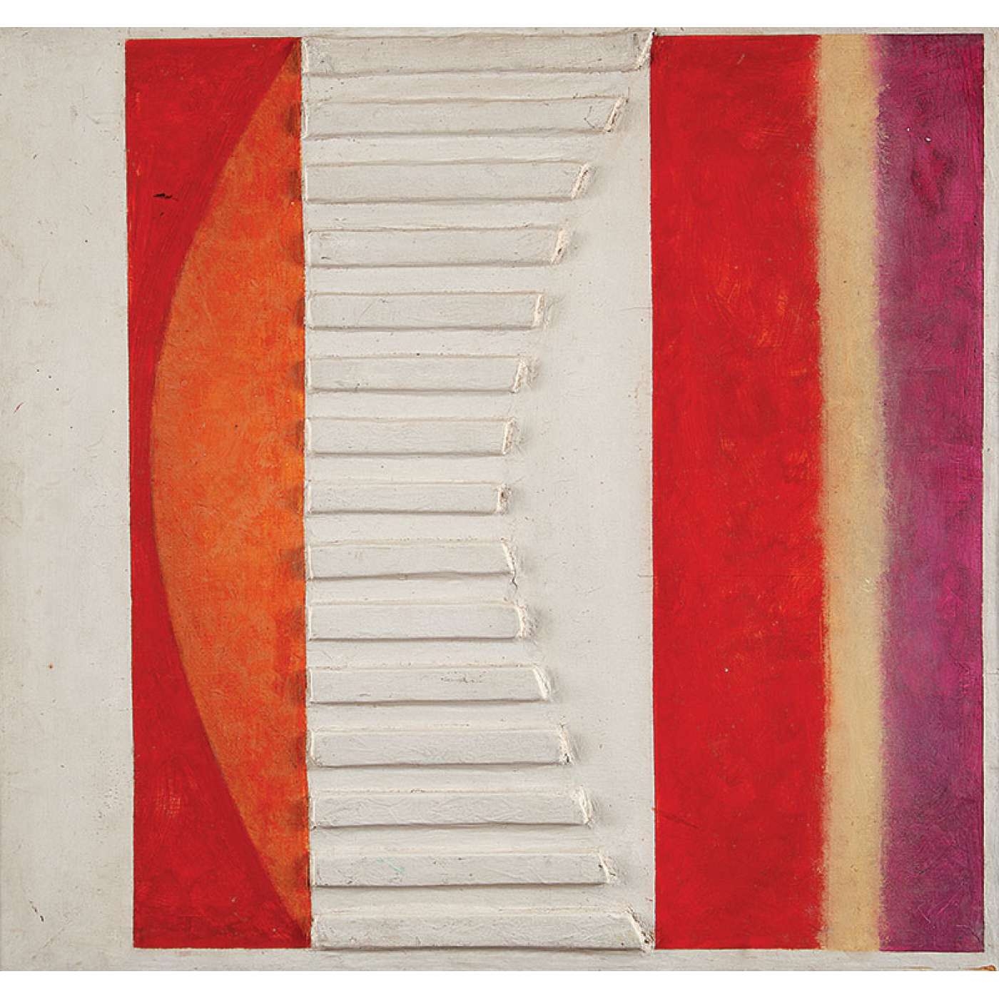 Artwork by Heinz Kühn, Sem título, Made of Oil on canvas on raised wood