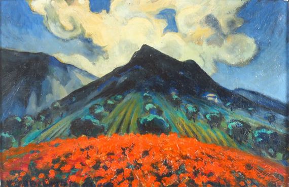 La Montagne Sainte Victoire by Andre Verdilhan