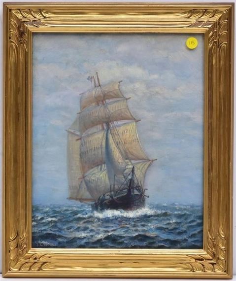 On The High Seas by James Gale Tyler