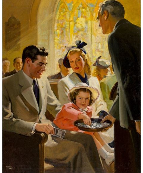 Tithe by Andrew Loomis