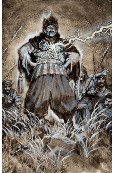 Big Planet book frontispiece by Stephen Hickman, 1978