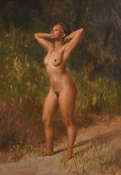 Female Nude by Harry Holland