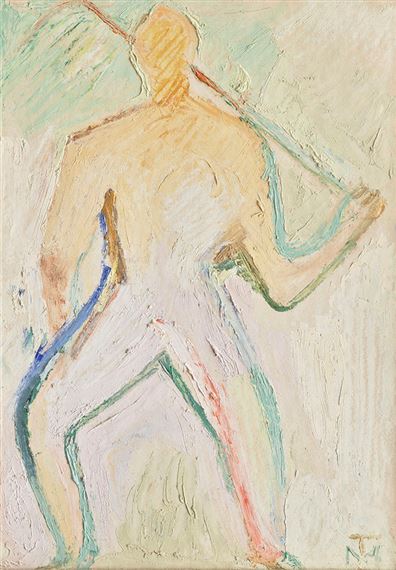 Male Figure by Menyhért Tóth