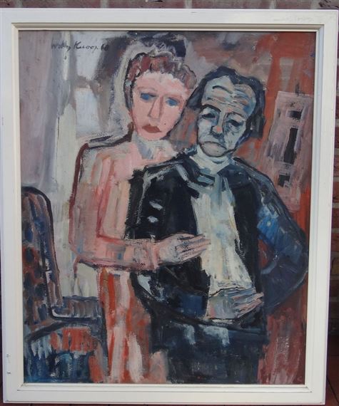 Doppel-Bildnis by Willy Knoop, 1960