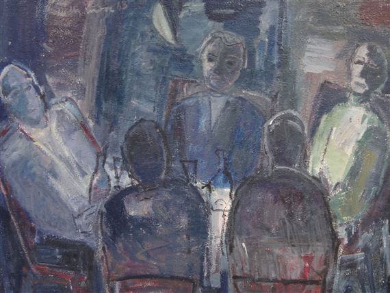 Fröhliche Runde by Willy Knoop