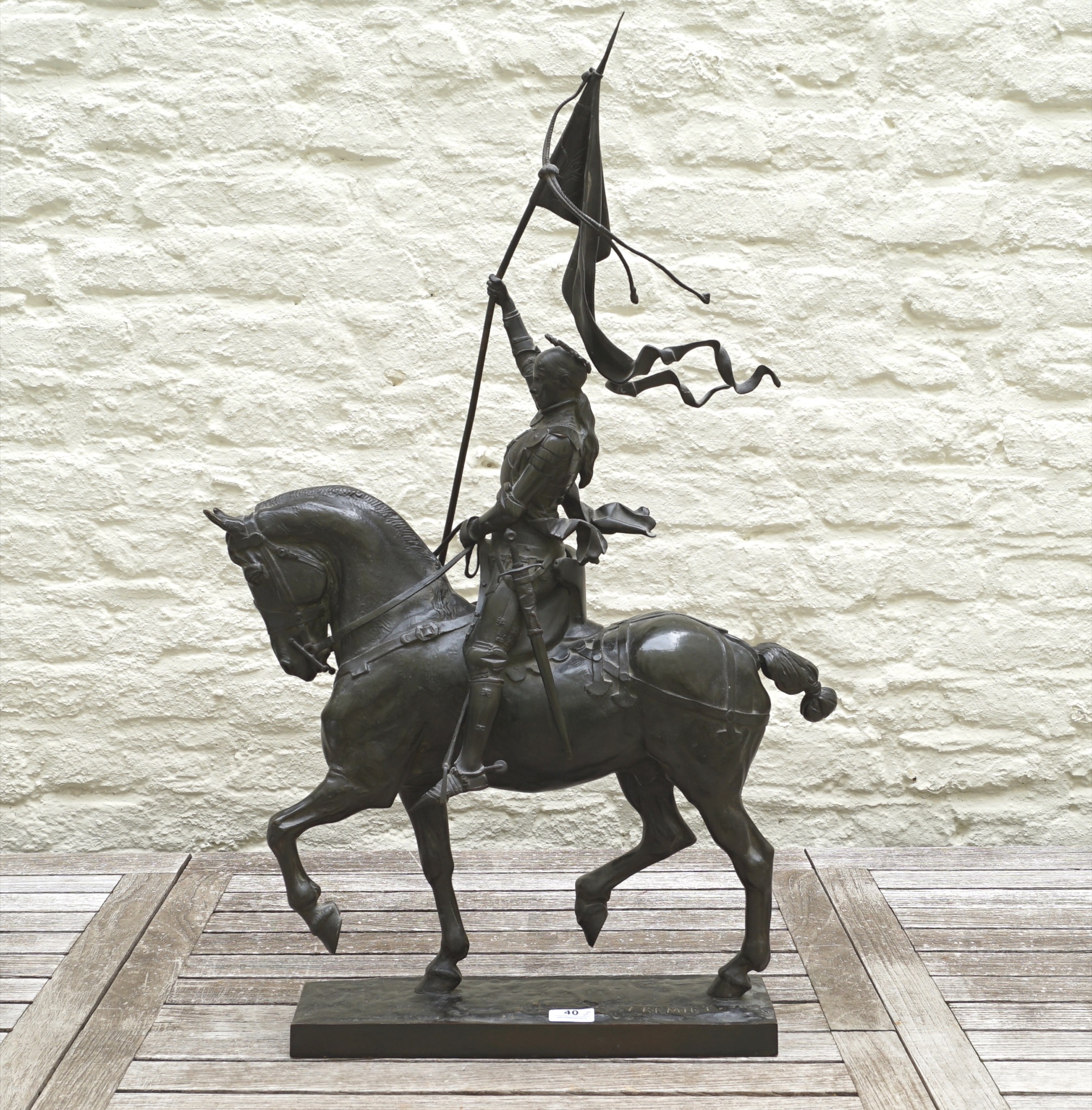 Emmanuel Frémiet | Jeanne d'Arc on horseback | MutualArt
