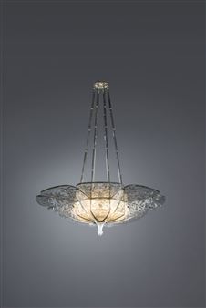 ‘FRUITS', AN IMPORTANT CHANDELIER, NO. 2259 - René Lalique