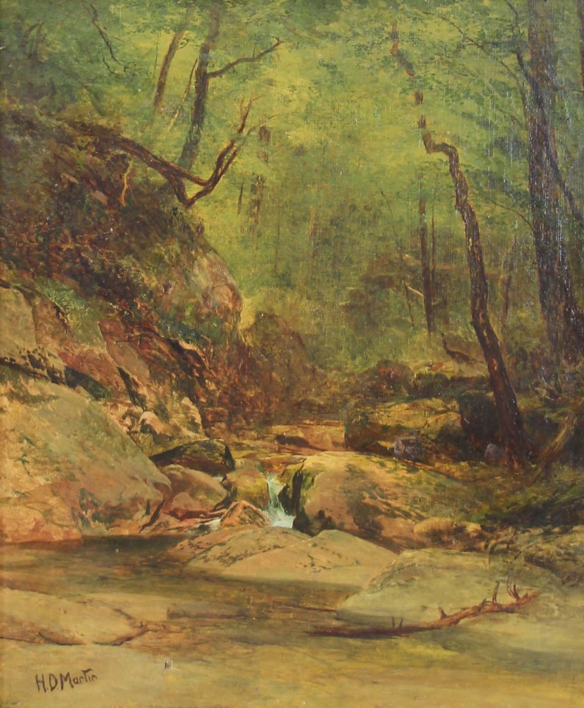 Homer Dodge Martin Adirondack Landscape MutualArt