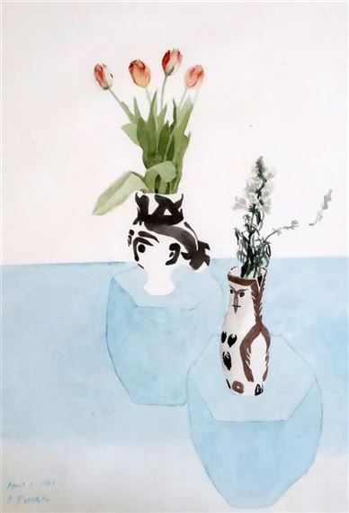 'Picasso Pots' by Patrick Procktor, 1968
