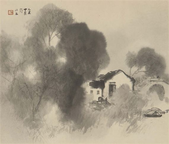 Suzhou Beautiful scenery by Seiho Takeuchi, 1925