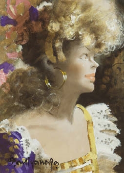 Artwork by Takehiko Miyanaga, Feng, Made of oil on canvas