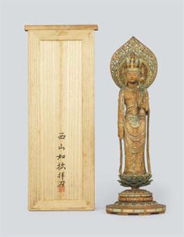 Kannon Statue - Josetsu Nishiyama