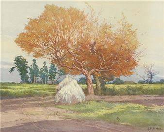 Autumn Landscape - Kokki Miyake