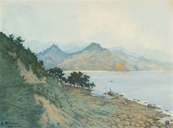 Seaside After the Rain (Izu, Kawazu) by Kokki Miyake, 2017