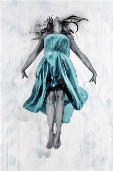 'Fix The Sky (Turquoise)' by SNIK, 2016