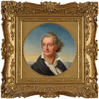Portrait Johann Wolfgang von Goethe. - Etienne Maria Kolbe