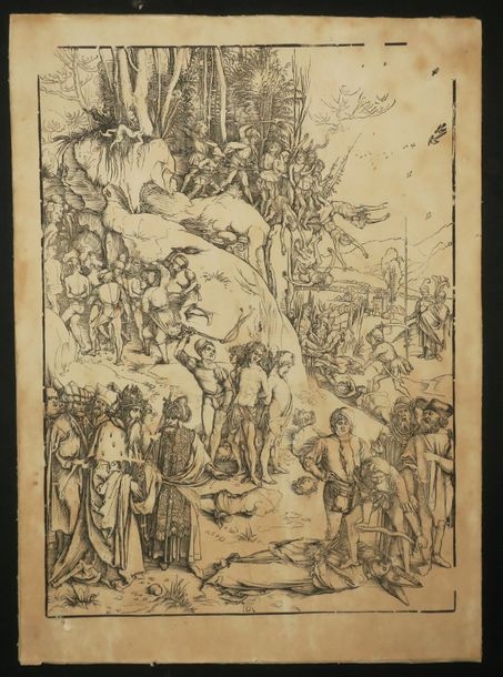 Albrecht Dürer | Le Martyre des dix mille Chrétiens | MutualArt