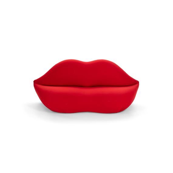 Marilyn Bocca Lip Sofadesigned 1972for Gufram, metal frame, foam with jersey stretch upholstery by Studio 65, designed 1972