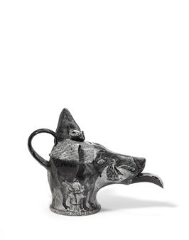 Untitled (Teapot)
1999
porcelain, incised 'Regan 1999'
 - David Regan