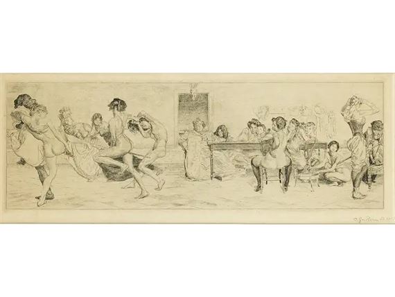 DIE HEXENSCHULE by Otto Greiner, December 22, 1907