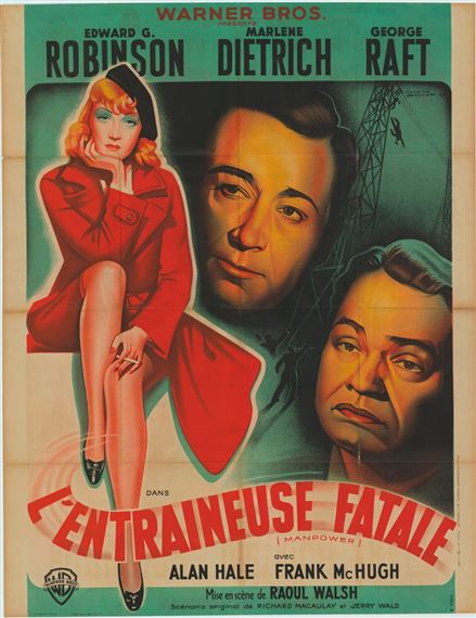 L'Entraineuse Fatale/Manpower by Jacques Bonneaud, 1942, printed 1947