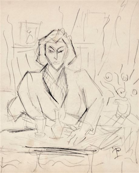 At the Bar by Theodor Pallady