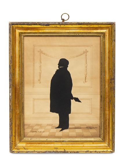 Auguste Edouart (French, 1789-1861) by Augustin Amant Constant Fidèle Edouart, 1840