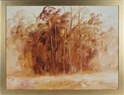 Artwork by Kevin John Best, Exploring the Land, Made of oil on board