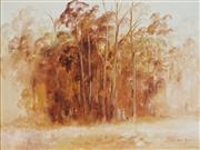 Artwork by Kevin John Best, Exploring the Land, Made of oil on board