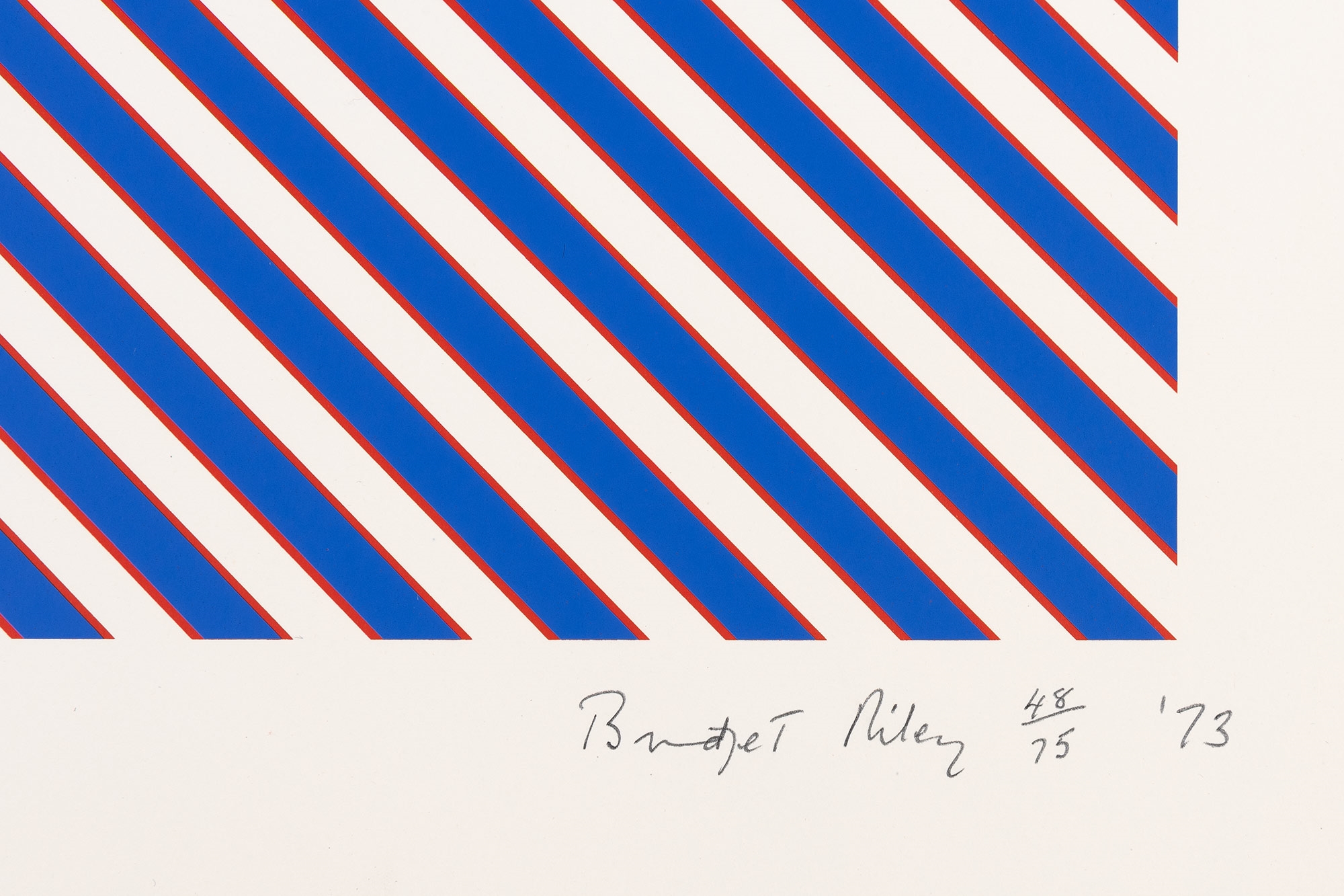 Bridget Riley | UNTITLED (1973) | MutualArt