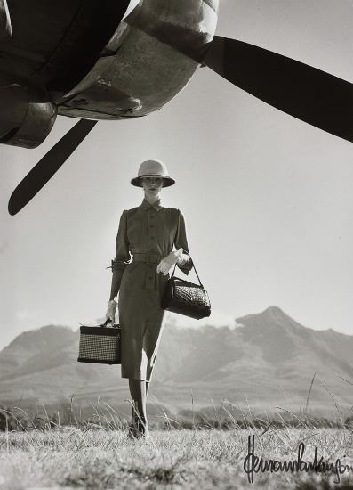 The Art of Travel by Norman Parkinson, printed later, 1951