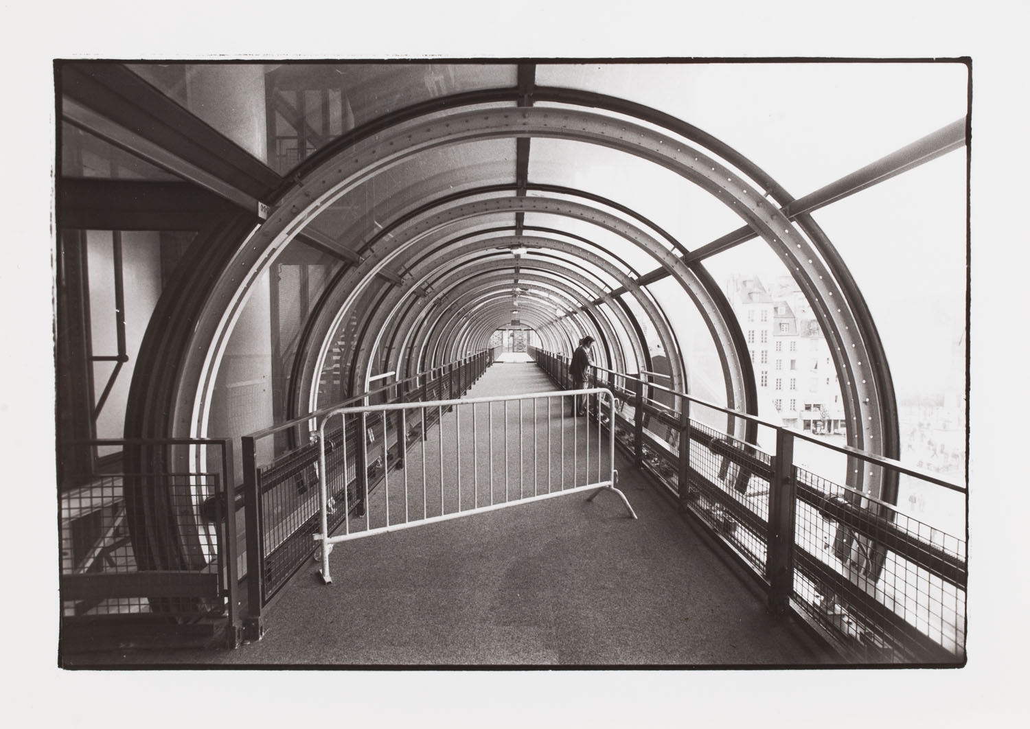 Artwork by Krzysztof Pruszkowski, From the series: "Barrier" - set of 6 photographs, Made of gelatin silver print