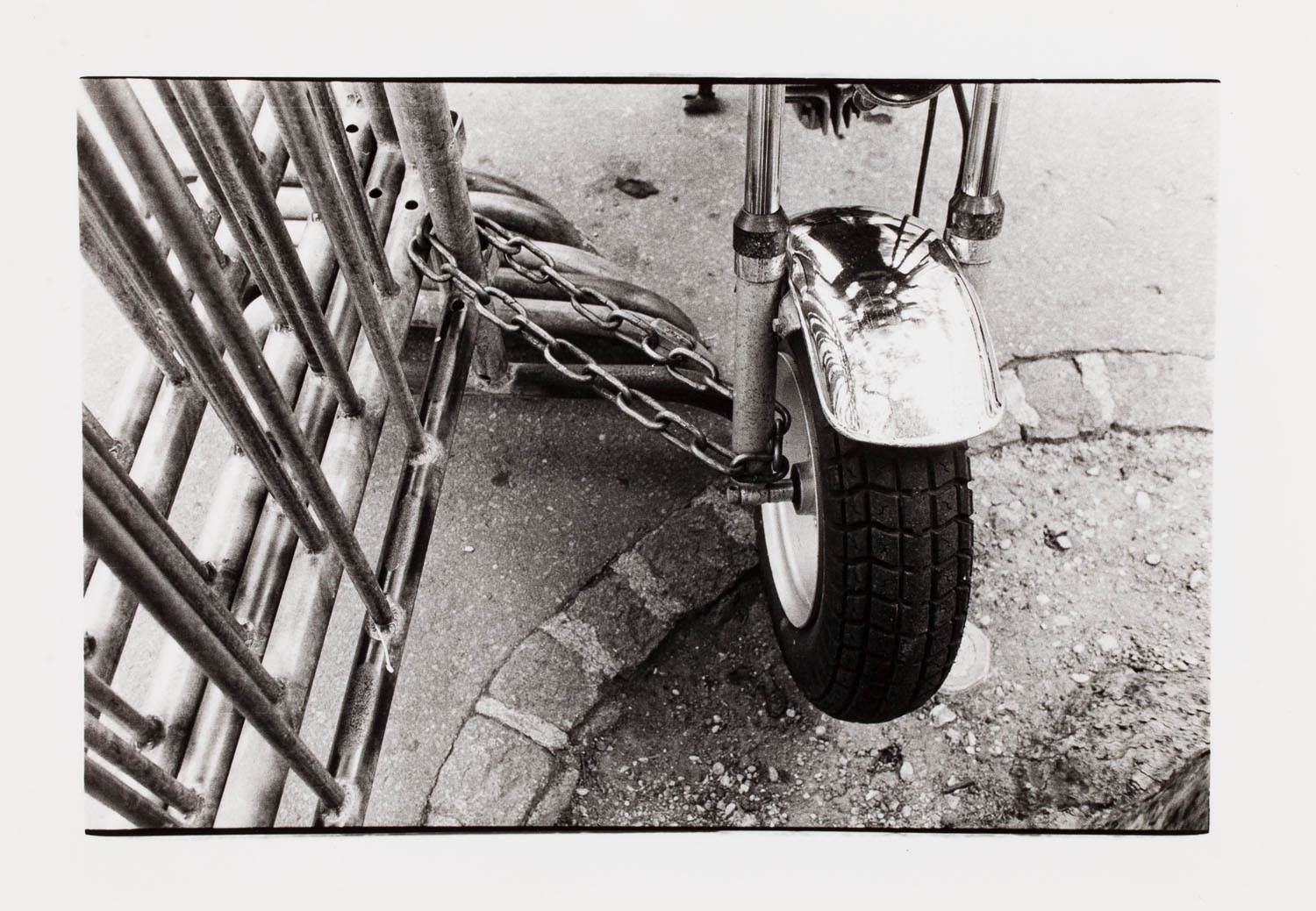 Artwork by Krzysztof Pruszkowski, From the series: "Barrier" - set of 6 photographs, Made of gelatin silver print