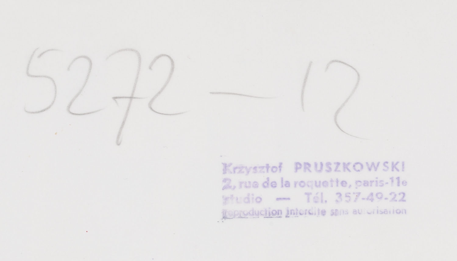 Artwork by Krzysztof Pruszkowski, From the series: "Barrier" - set of 6 photographs, Made of gelatin silver print