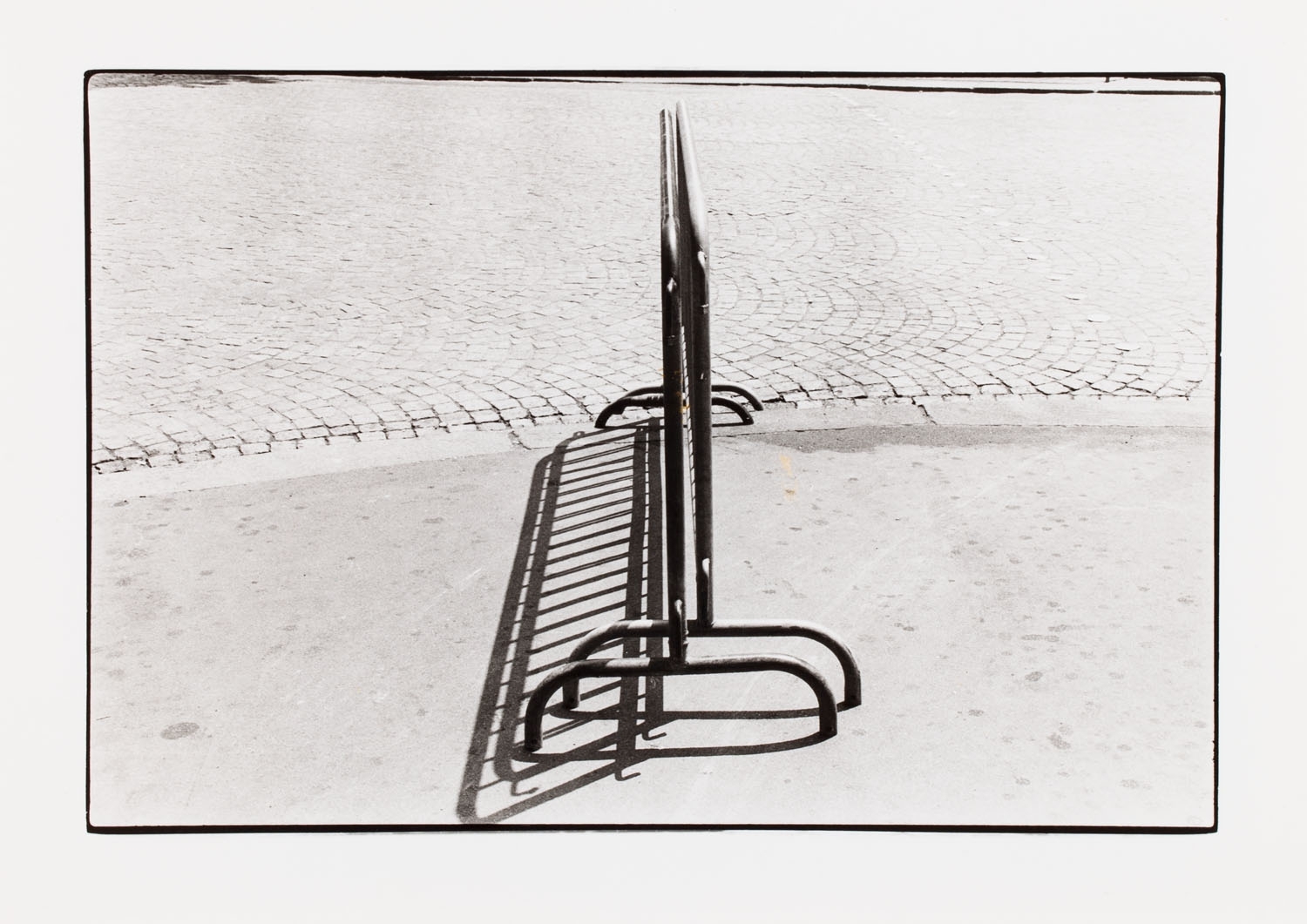 Artwork by Krzysztof Pruszkowski, From the series: "Barrier" - set of 6 photographs, Made of gelatin silver print