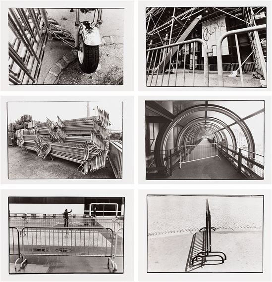 From the series: "Barrier" - set of 6 photographs by Krzysztof Pruszkowski, 1977