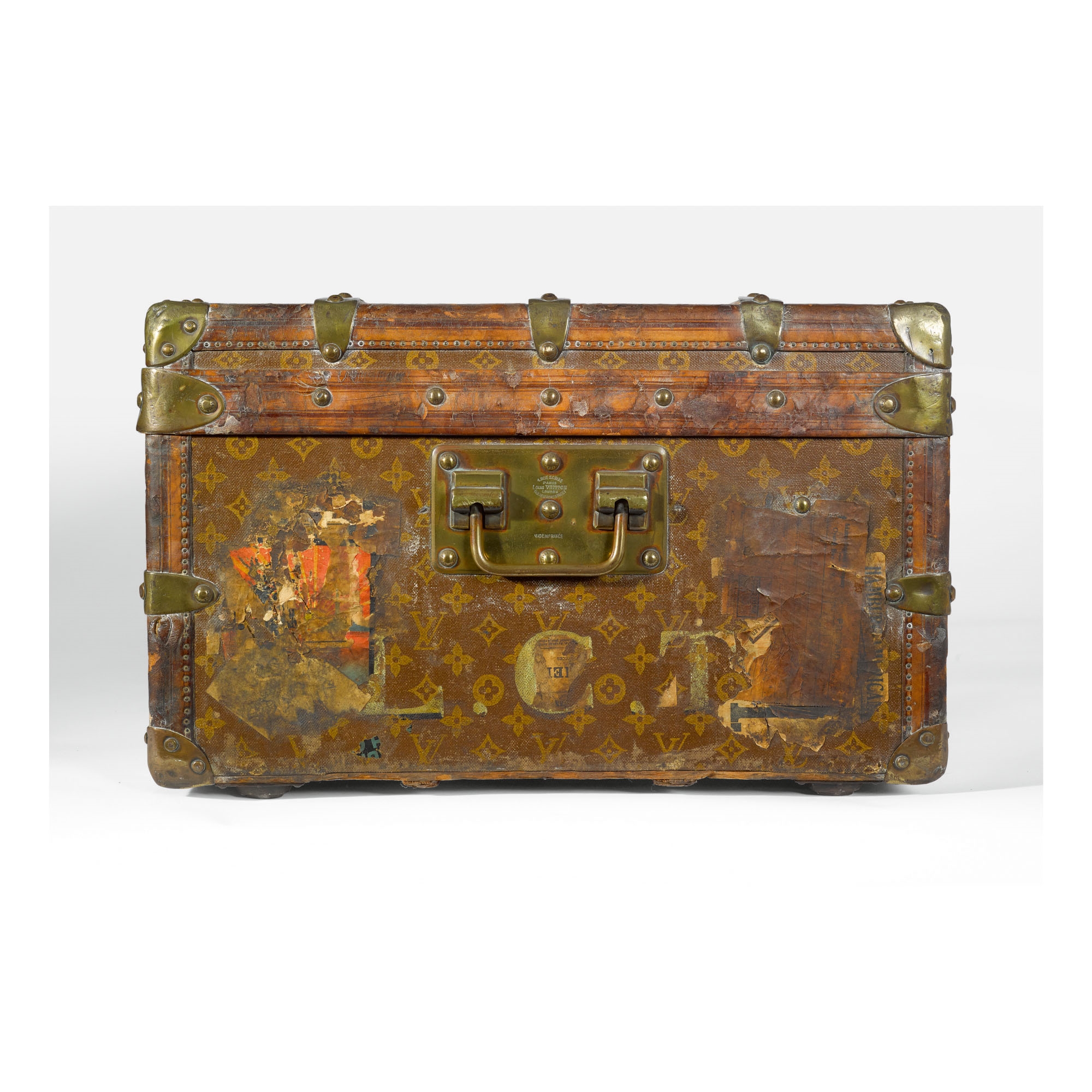 LOUIS VUITTON  STEAMER TRUNK POSSIBLY FROM THE