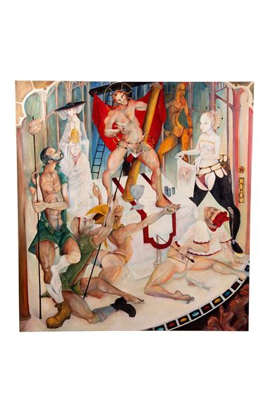 "THE MASS OF SAINT GREGORY" by Mylo Quam, circa 1976