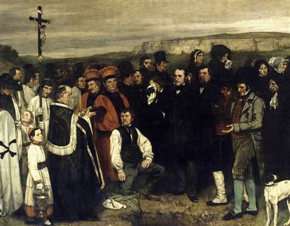 The Social Sublime Decoding Gustave Courbet's Burial at