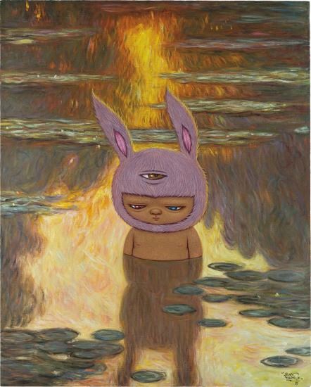 Dippin’ Dusk by Alex Face, Executed in 2019