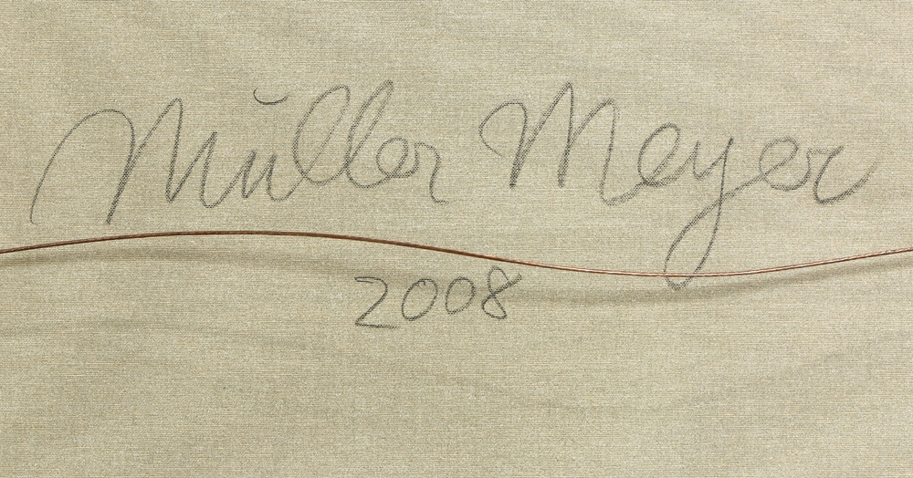 Artwork by Bruno Mueller Meyer, Painting, Bruno Mueller Meyer, Made of oil on canvas