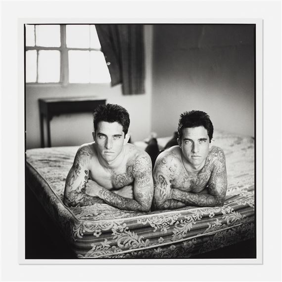 Tattooed Twins, San Diego, 1989 by Ken Probst, 1993